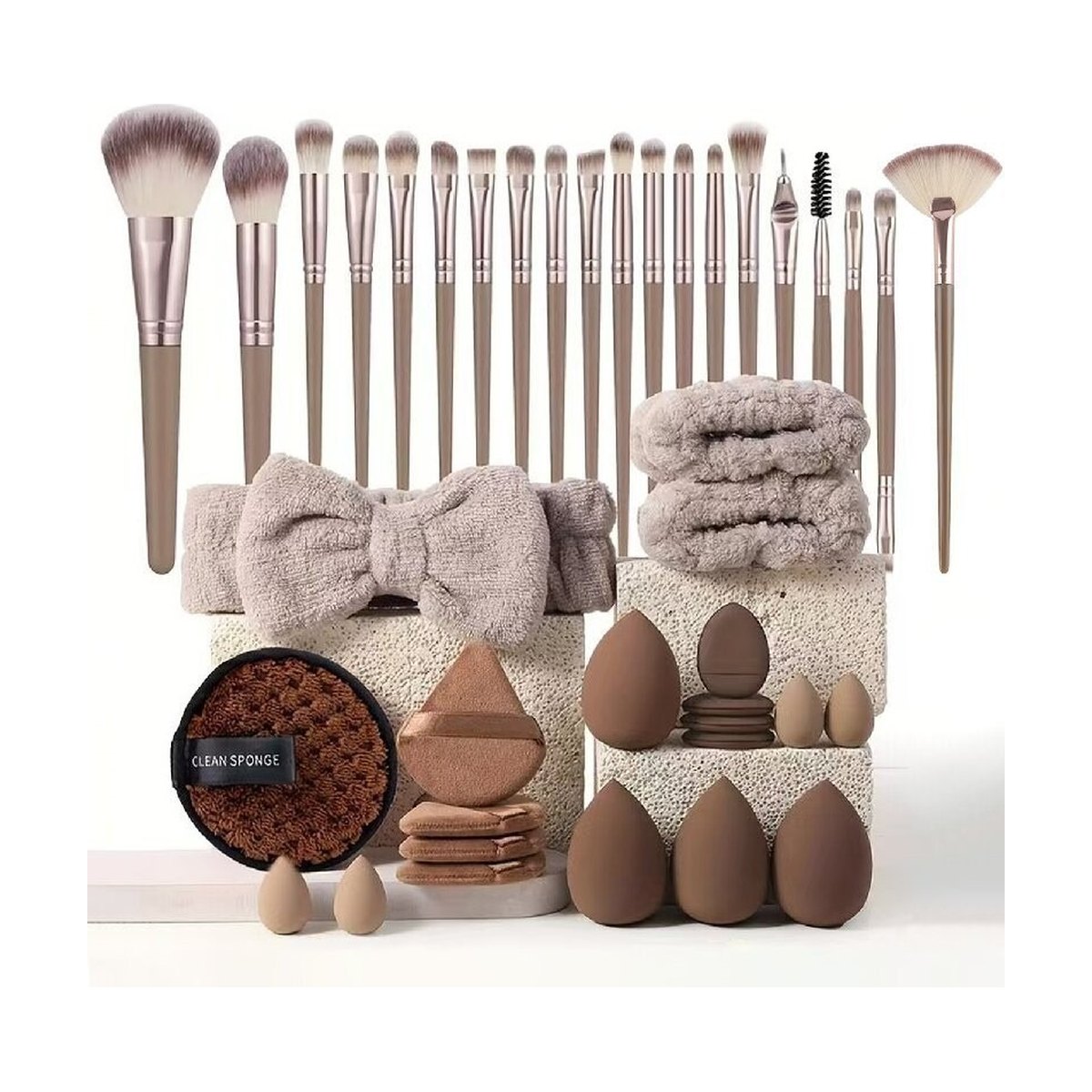 40-piece Makeup Tool Set Beauty Blender Soft