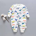 Flannel Baby Romper