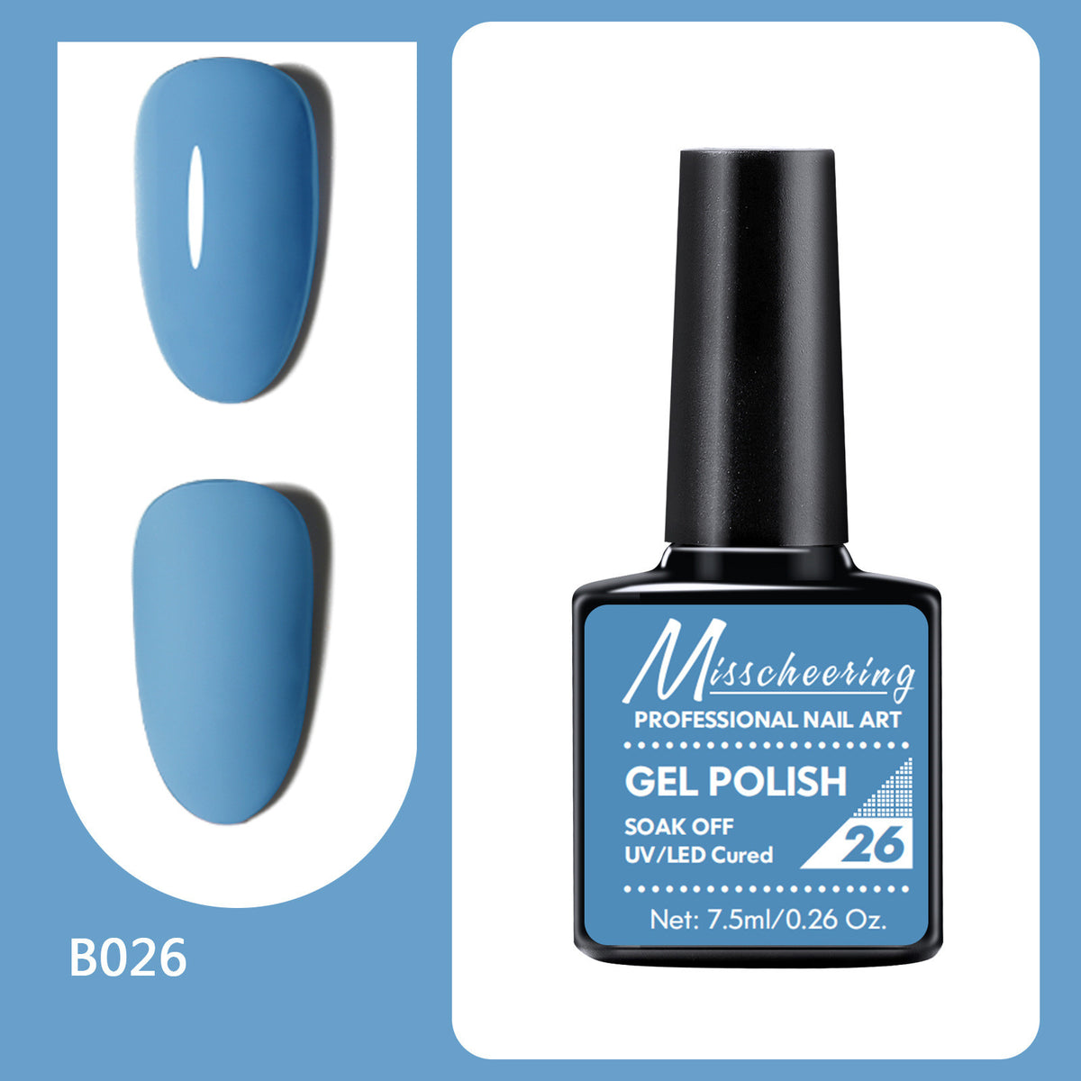 Mischeering Glitter Nail Polish – 30 Shades