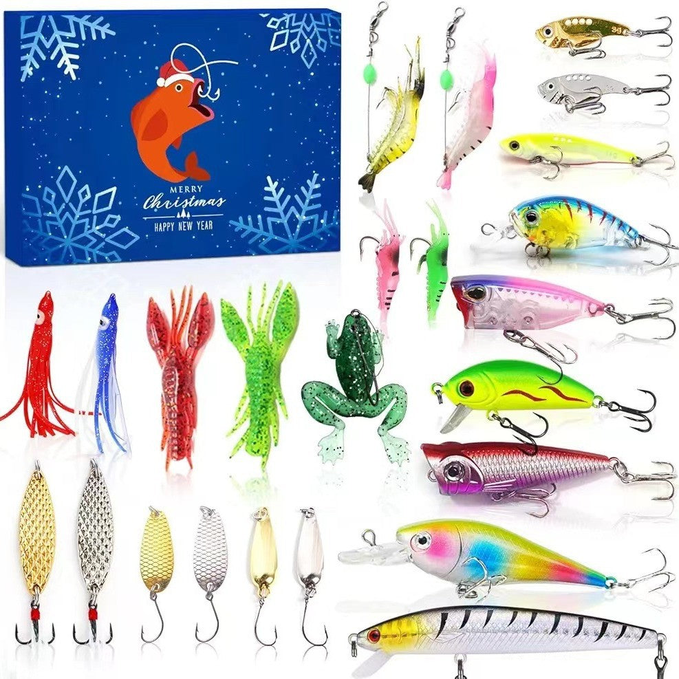24-Day Fishing Lure Advent Calendar