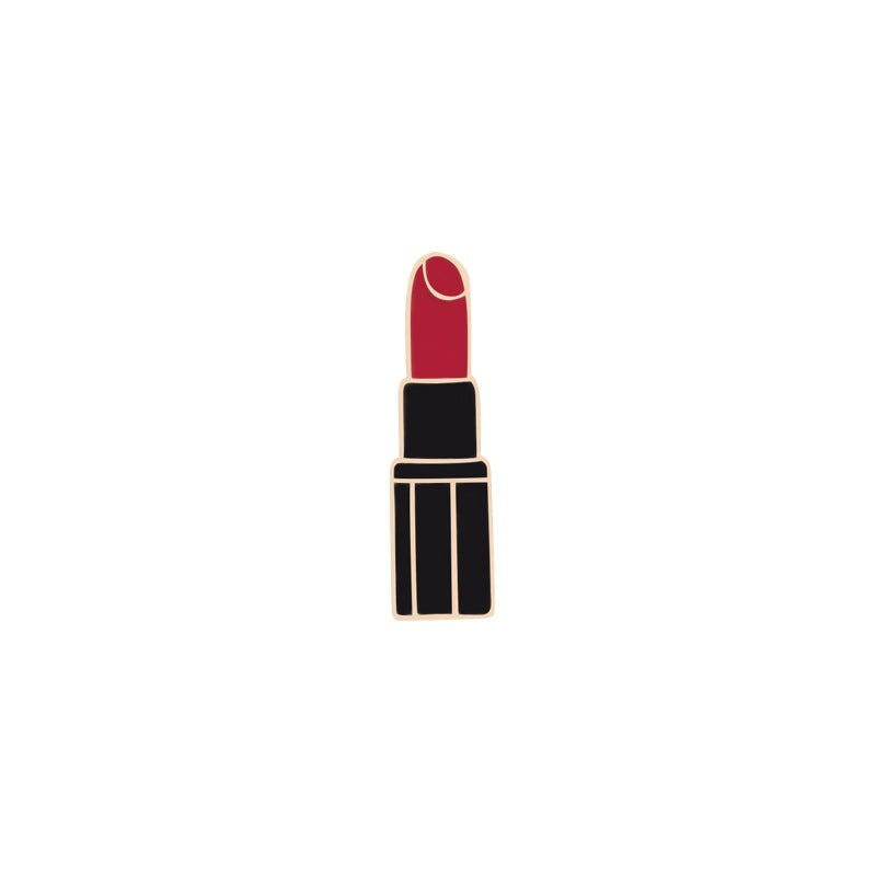 Brooch Cartoon Lipstick