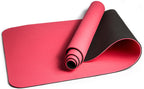 Lengthened Non-slip Two-color Yoga Mat Fitness