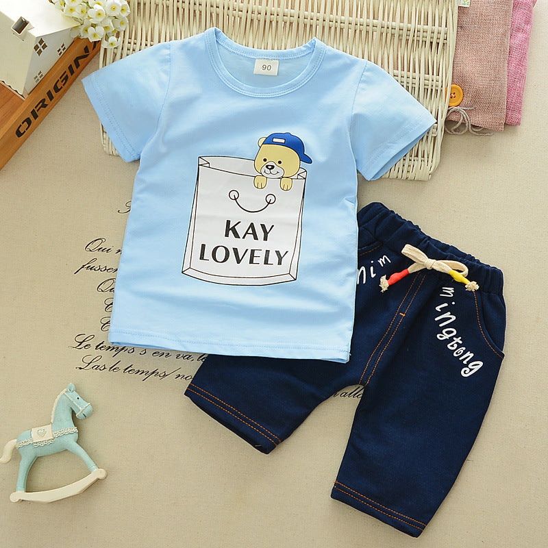 Kids Small Children S Casual T-shirt Cowboy