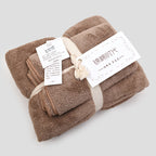 Coral Velvet Gift Towel Bath Set