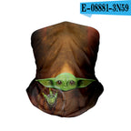 Outdoor Cycling Sun Scarf Yoda Baby Multifunctional