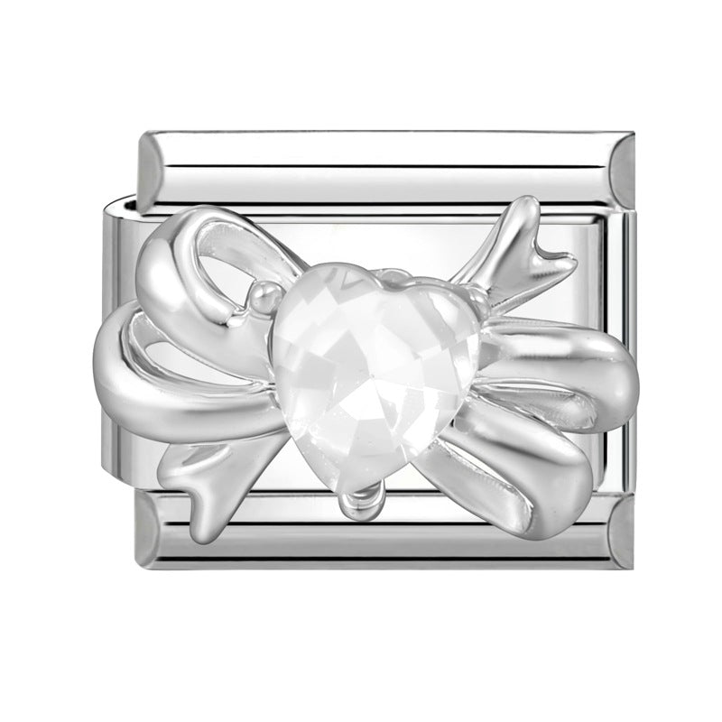 DIY Stainless Steel Bracelet Charm Components