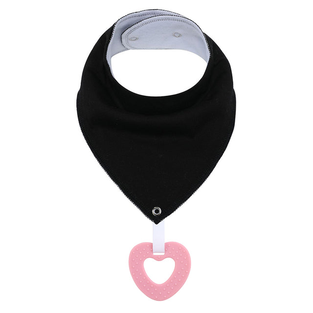 Bandana Bib with Teething Toy