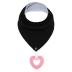 Bandana Bib with Teething Toy