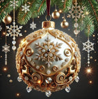 Fairy Tale Christmas Ornament, 10 cm