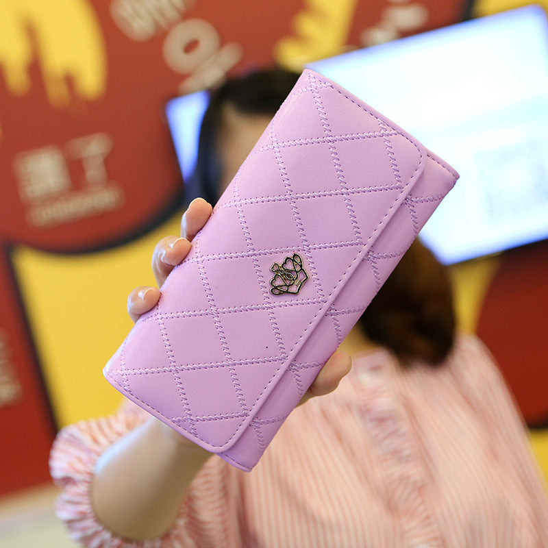 Crown Wallet Embroidered