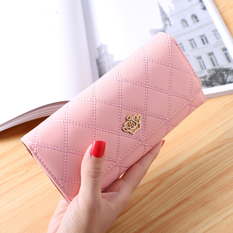 Crown Wallet Embroidered