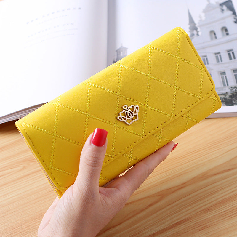 Crown Wallet Embroidered