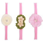 Stretch Flower Baby Headbands