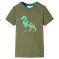 Kids' Lion Print T-Shirt