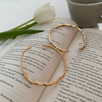 Exaggerated Irregular Hoop Earrings