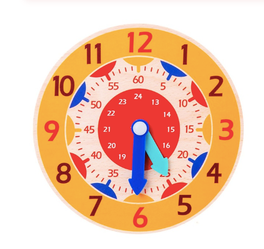 Montessori Wooden Clock