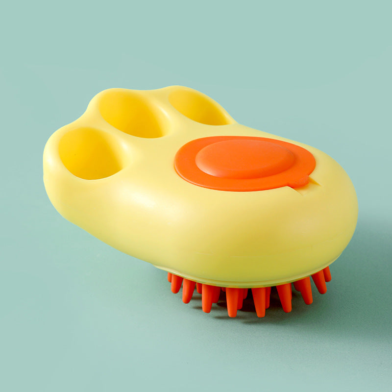 Durable Cat Paw Bath Brush Fine Foaming