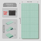 Foldable Yoga Mat Portable Thickened Fitness Exercise