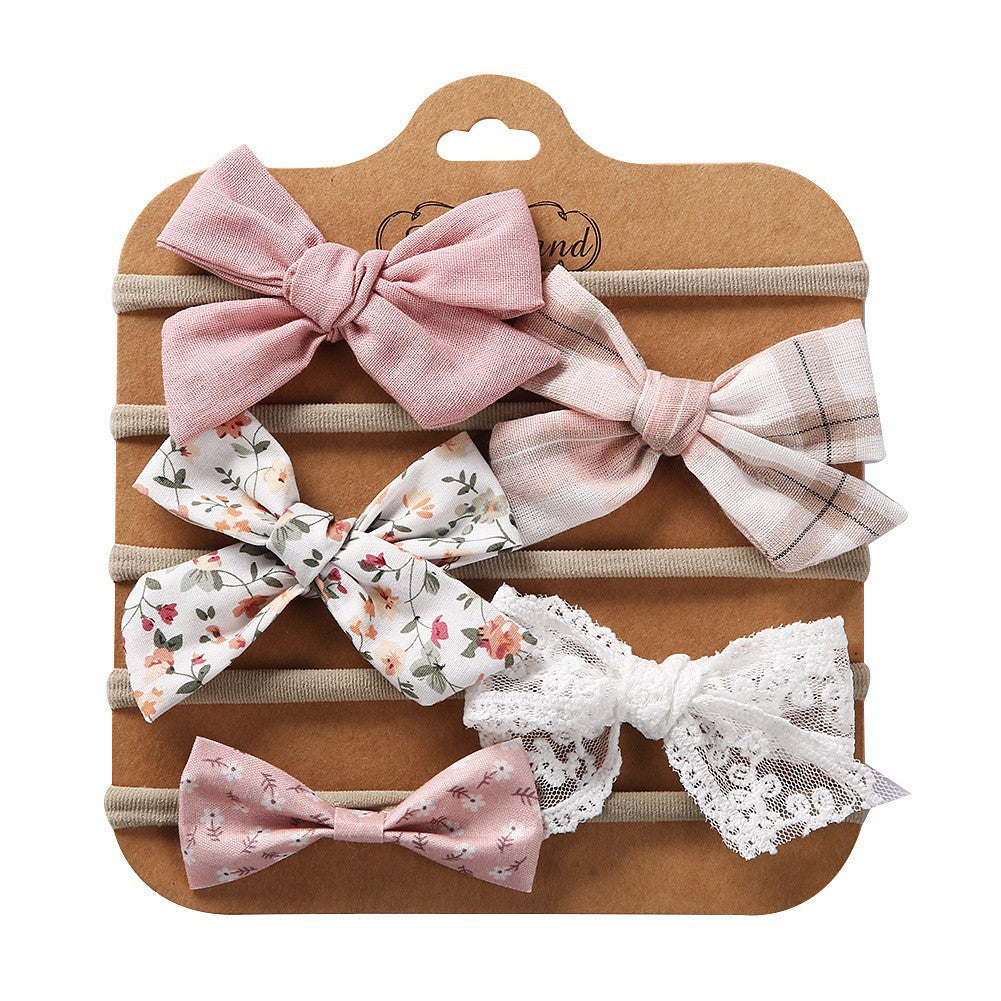 Children's Hair Accessories Handmade DIY Bow Band