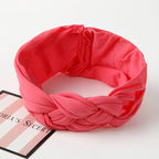 Nylon Headband Cross Chinese Knot Baby Hair