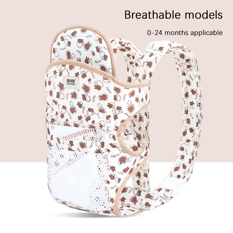 Multifunctional Baby Carrier Breathable Front Back In