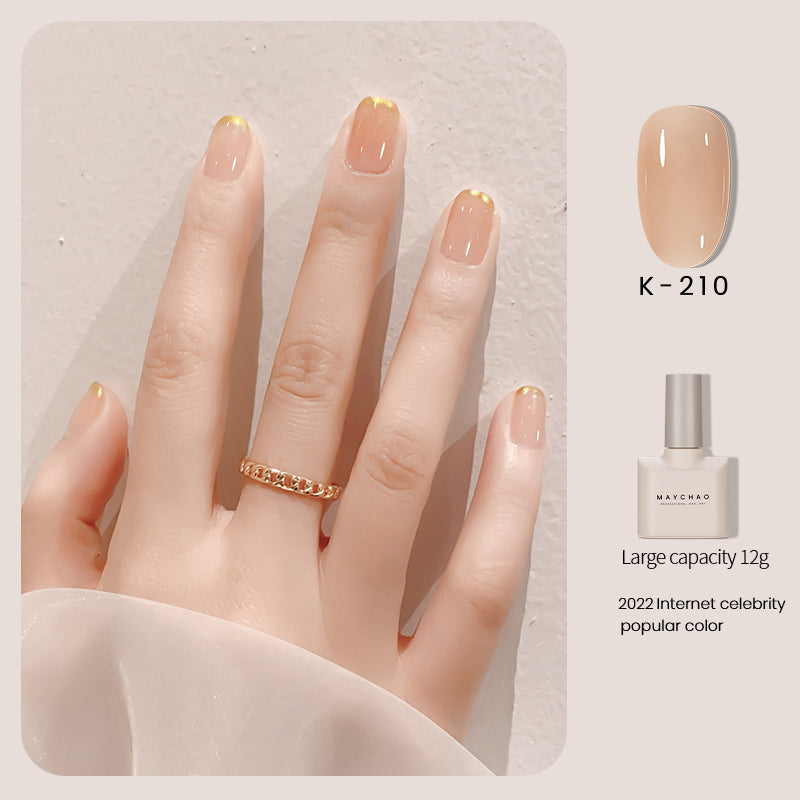 MAYCHAO Ice Nude Nail Polish – 10 Shades