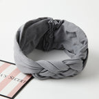 Nylon Headband Cross Chinese Knot Baby Hair
