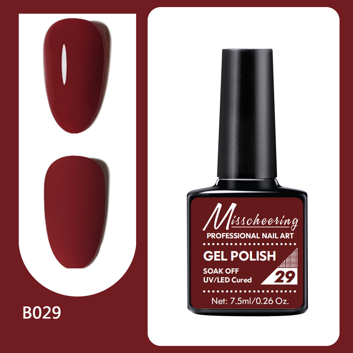 Mischeering Glitter Nail Polish – 30 Shades