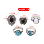 5-Piece Knuckle Ring Set