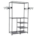 Clothes Rack Steel Non-woven Fabric 87x44x158 Cm