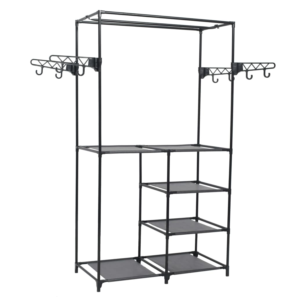 Clothes Rack Steel Non-woven Fabric 87x44x158 Cm