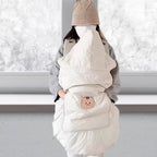 Hooded Stroller Blanket Cape