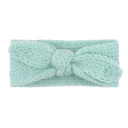 Baby Solid Big Bow Fish Knit Wool