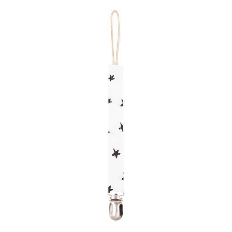 Cotton Print Pacifier Clip