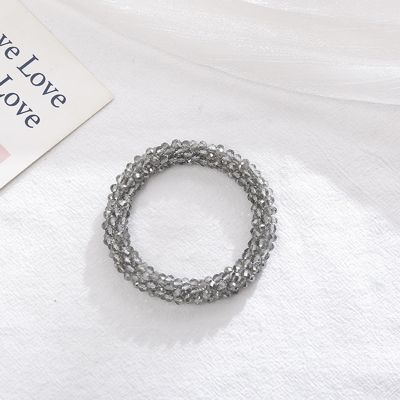 Crystal Hair Tie Jewelry Multicolor