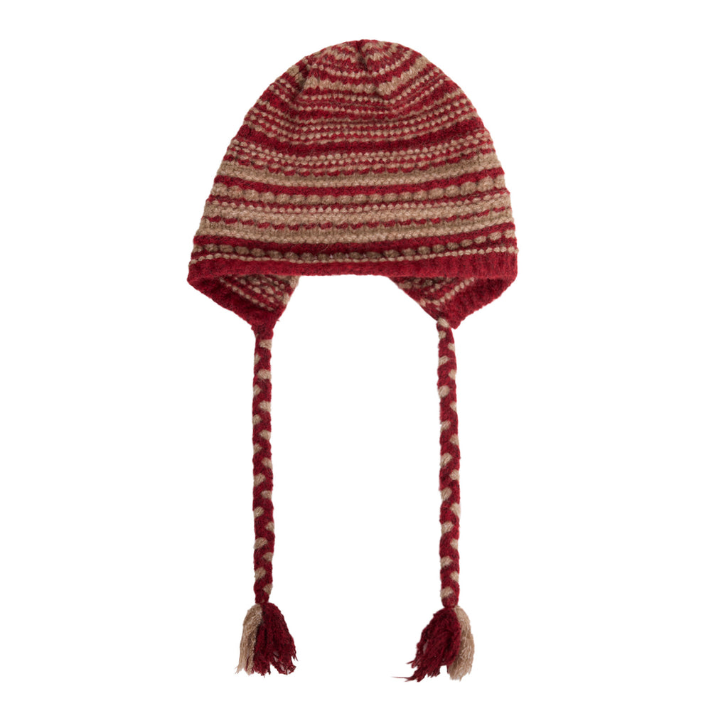Retro Knit Beanie Warm Wool Hat