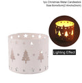 Christmas Iron Candle Holder