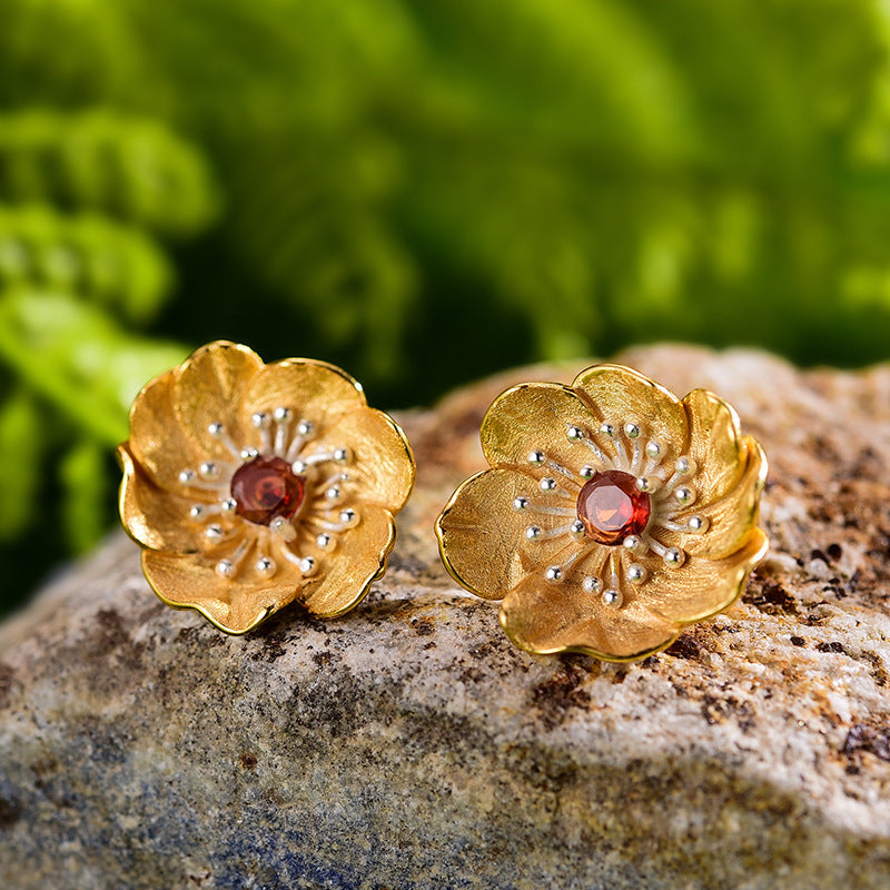 Peridot Stud Earrings