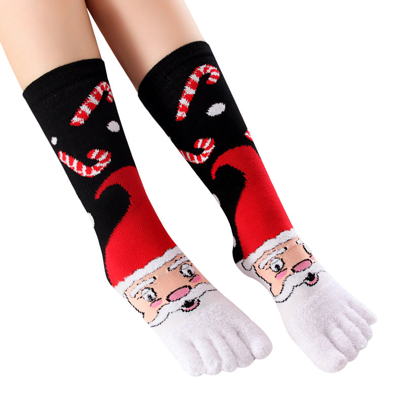 Christmas Toe Socks