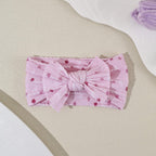 Printed Bow Baby Headband