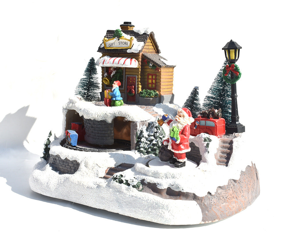 LED Musical Christmas House