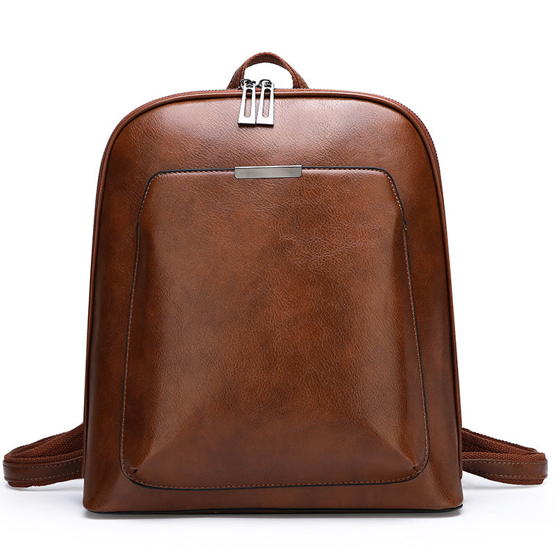 Women's Faux Leather Backpack