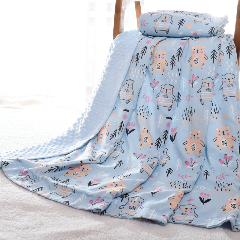 3D Bubble Baby Blanket