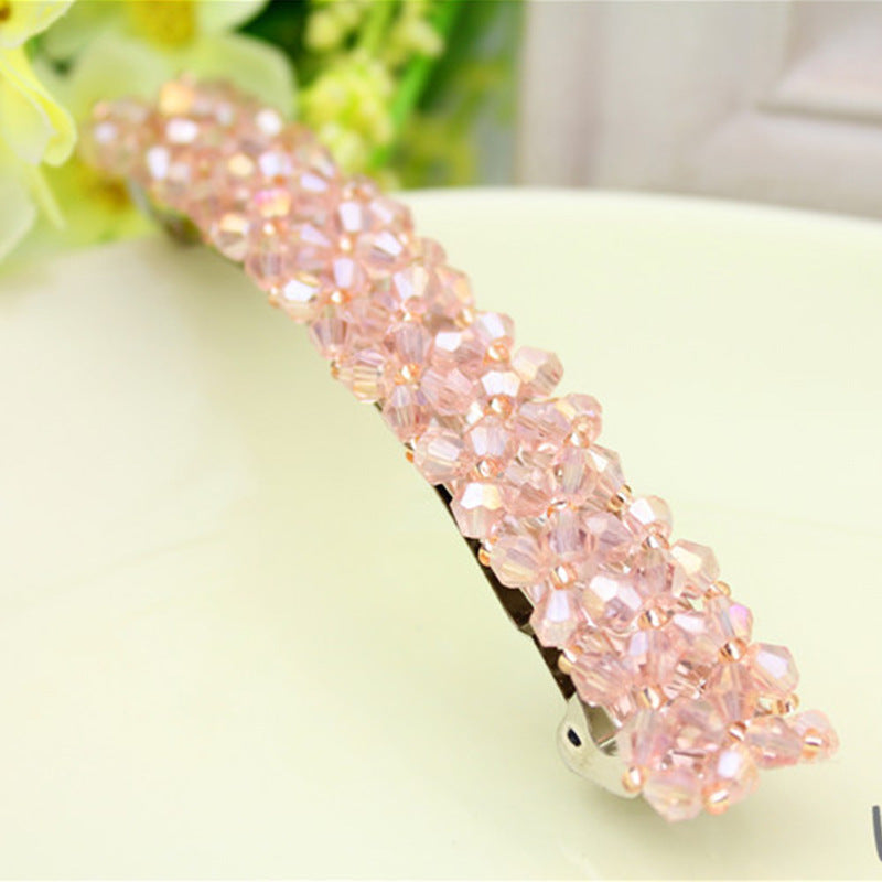 Crystal Hair Clips (4 rows)