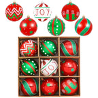 Hand-Drawn Christmas Bauble Set