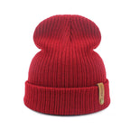 Hat Knitting Wool Beanie Sleeve Warm