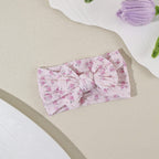 Printed Bow Baby Headband