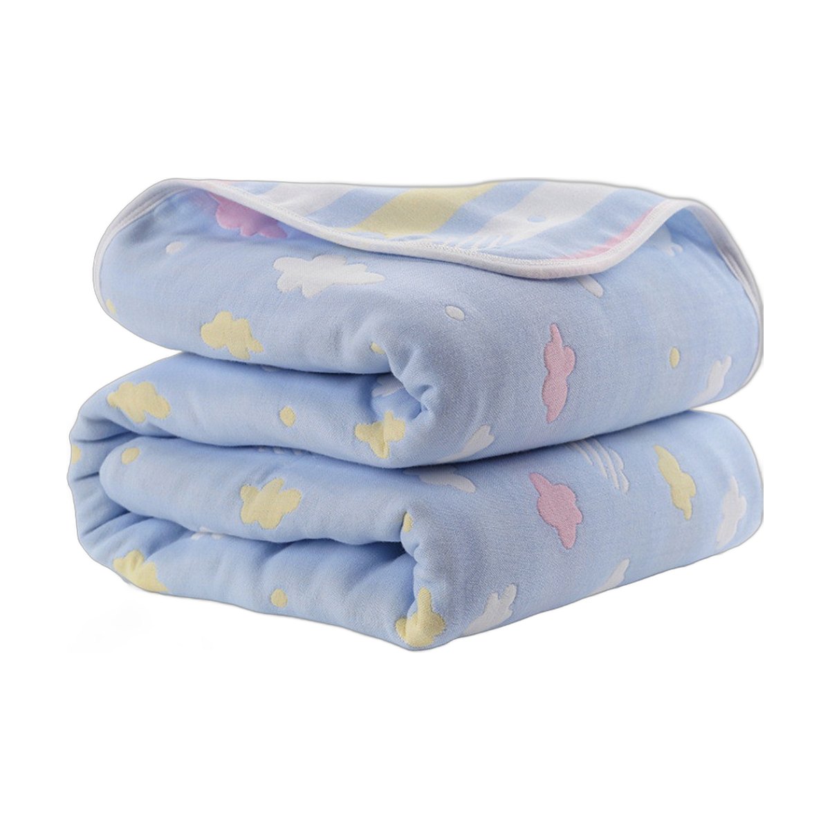 6-Layer Muslin Baby Blanket 110 cm