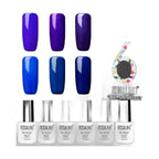 6-Piece ROSALIND Nude Gel Polish Set – 12 Shades