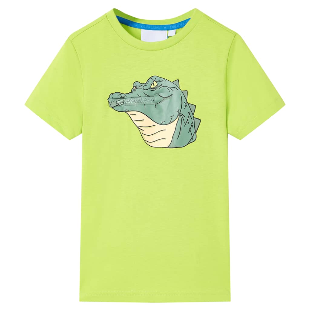 Kids' Crocodile Print T-Shirt